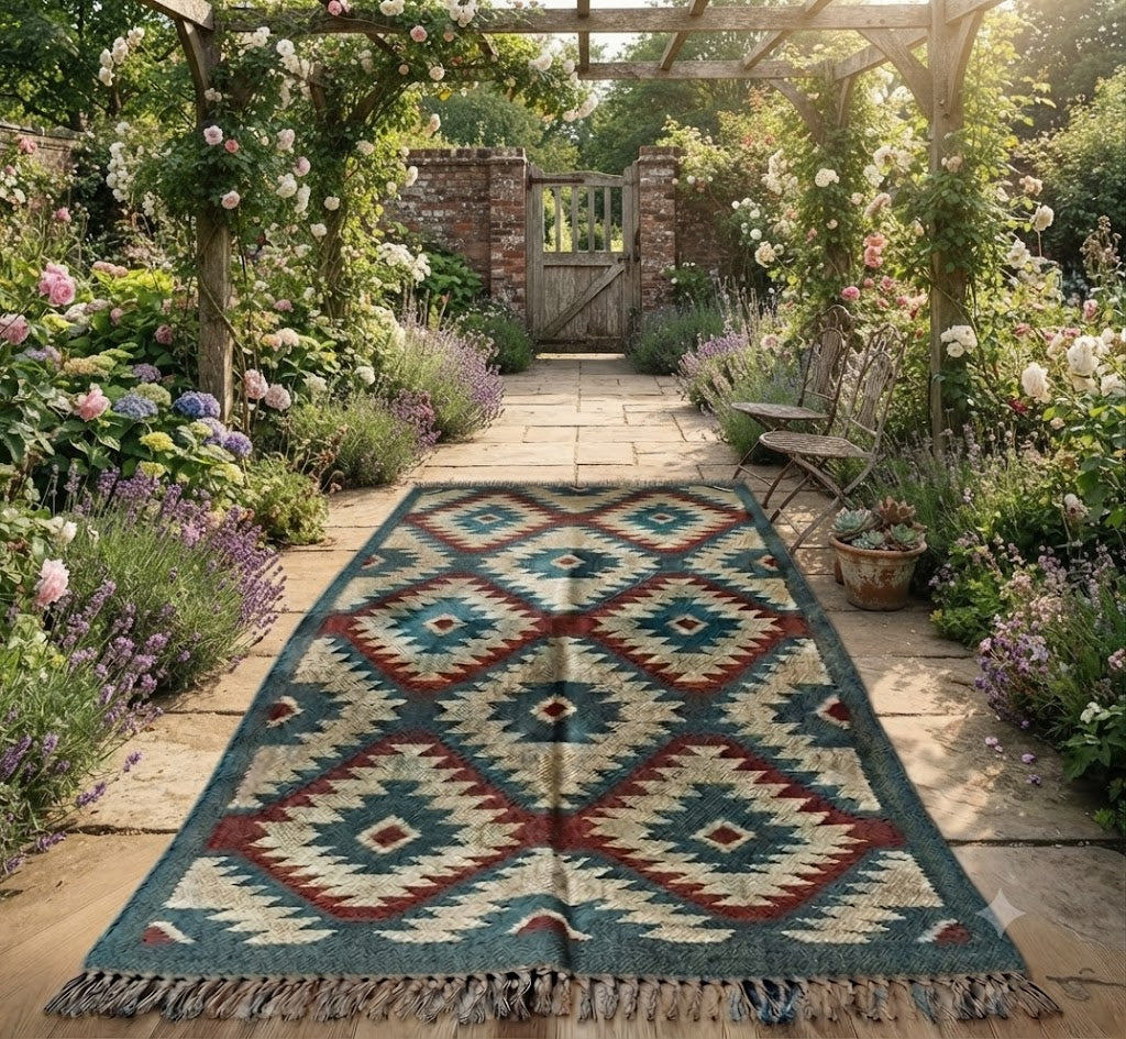 Washable Rugs Living Room, All Size Kitchen Rugs Non Slip, Soft Short Pile Vintage Rugs for Bedroom, Moroccan Rug for Hallway, Bedroom, and Kitchen, Red | Retro Moroccan Style
