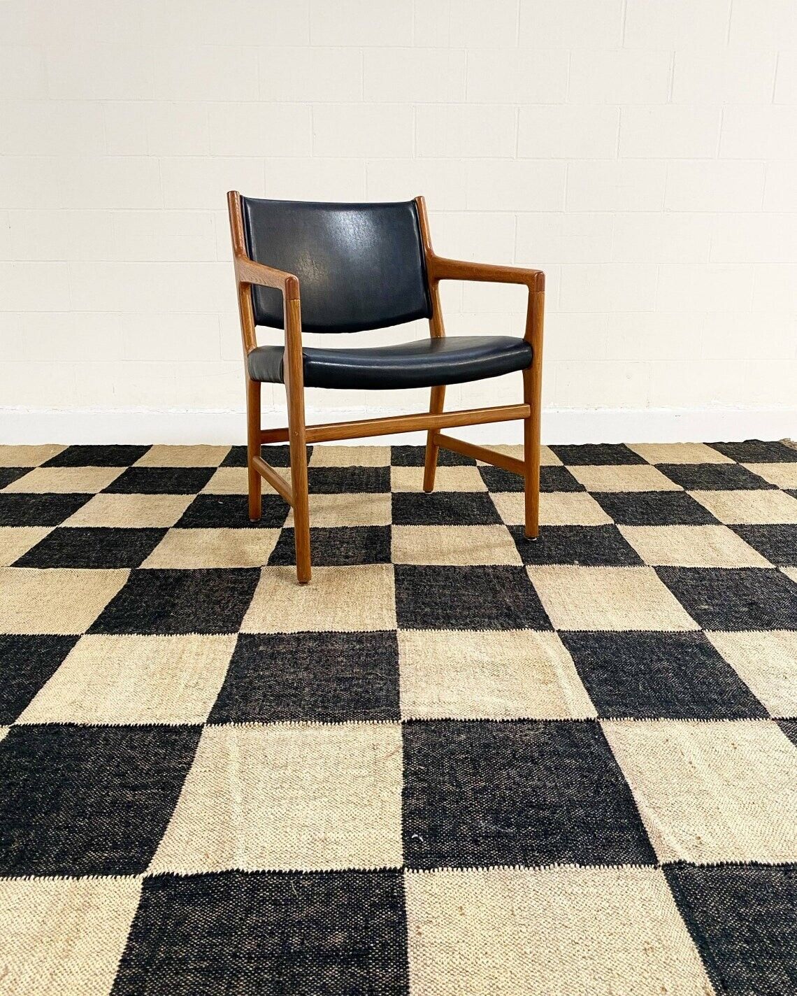 Durable Handmade Kilim Wool Boho Jute Rug Farmhouse Rectangle Mats Area Carpet Rustic Look