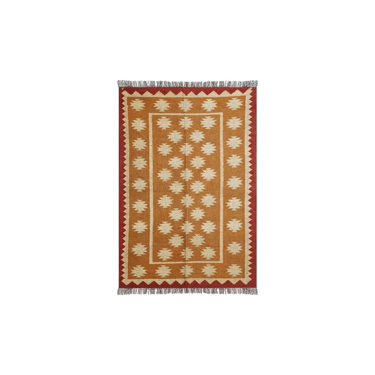 Multicolor Handmade Kilim Wool Durable Rustic Look Farmhouse Jute Rug -Boho Mats Boho Rectangle Area Carpet